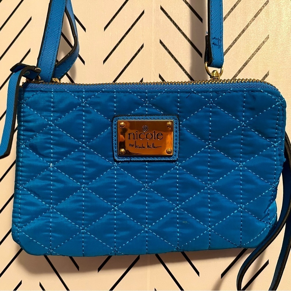 Nicole by Nicole Miller Small Convertible Wristlet/Crossbody Bag
